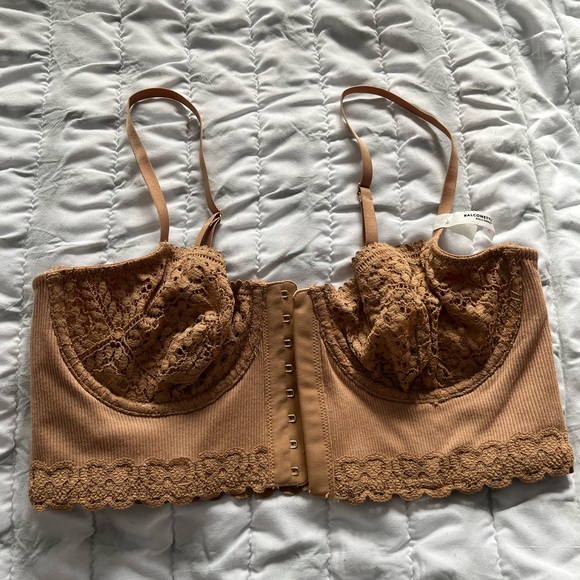Tan Aerie Balconette bra 34C - Picture 1 of 3